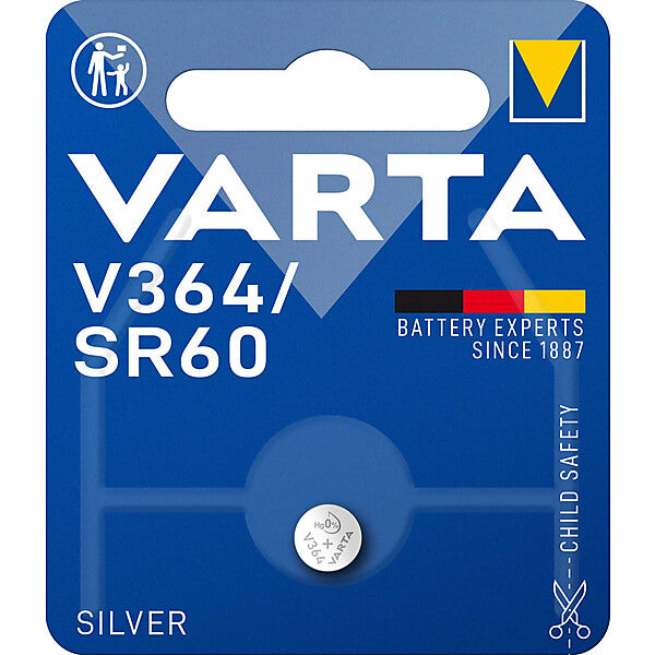 VARTA Batterie Electronics 1,55V/17mAh/Silber V 364 Bli.1